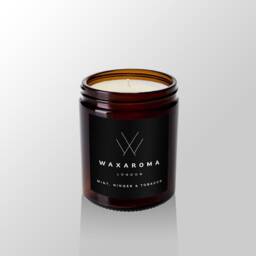 Mint Ginger Tobacco Scented Soy Candle, Vegan Friendly - thumbnail 1