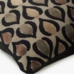 "Velvet Brown Pillow Cover 16""x16" - thumbnail 2