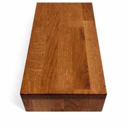 Footstool, Footrest, Stool, Oak Wood, Handmade, Sofa Tray, Wooden Stand, Base, Laptop - thumbnail 3