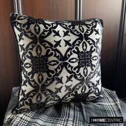 "Designer Damask Cushion Pillow 16""x16" - thumbnail 2