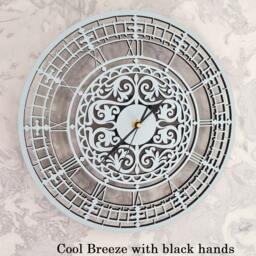 Any Colour Wooden Wall Clock Silent Nonticking Roman Numerals 30cm 40cm Or 55cm Ornament Gift - thumbnail 4