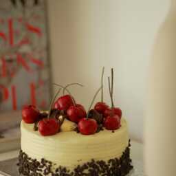 Cherry Birthday Candles Handmade Soy Wax Party Toppers - Set - thumbnail 3