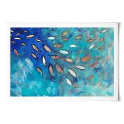 Very Fishy Art Print - thumbnail 1