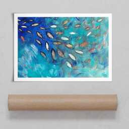 Very Fishy Art Print - thumbnail 4