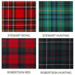 Welcome Tae Oor Wee Hoose - Scottish Saying Frame With Choice Of Fabric Tartan & Stag Head - thumbnail 3