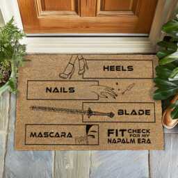 K-Pop Demon Welcome Mat - Trendy Door For Fans Idol Entrance Rug Inspired Doormat Obsessed - thumbnail 3