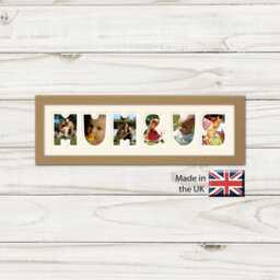 Mum & Us Photo Frame Word Name Special Gift Father's Day 1284 By Photos in A Word - thumbnail 1