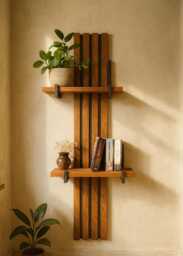 Wall Shelf No. 04 - Oak Wall