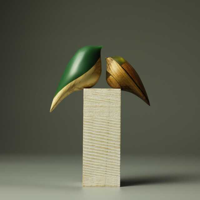 Duo Love Birds - 125B - image 1