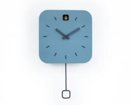 Minimalist Cuckoo Clock, Napoleon Blue Wall Modern Home D??cor - thumbnail 1