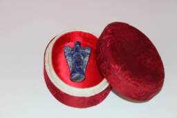 Lapis Lazuli Carved Angel, Gift Box Included, Free Shipping - thumbnail 1