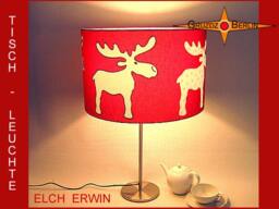 Children Table Lamp Elch Erwin Red - thumbnail 2