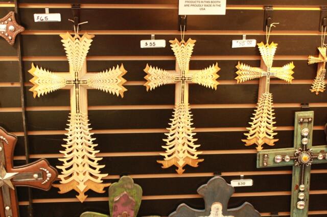 12 Apostle Cross, 13 Pieces Of Layered Baltic Birch Wood