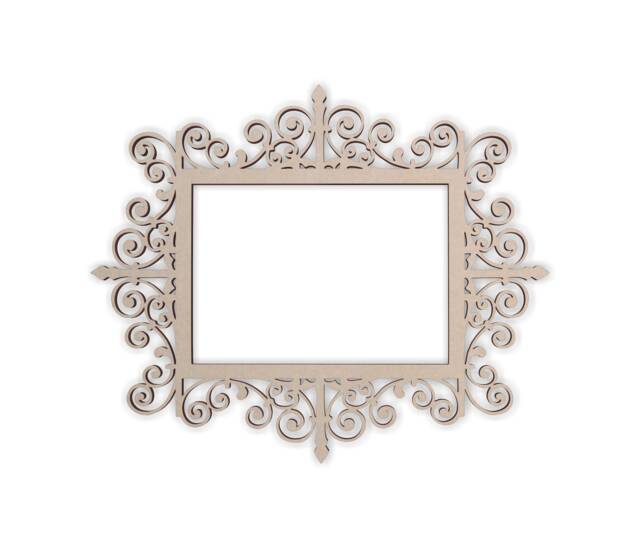 Wooden Decorative Frame - Cutout, Wall Art, Decor, Home Hanging, Unfinished & Available in Many Sizes - image 1