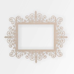 Wooden Decorative Frame - Cutout, Wall Art, Decor, Home Hanging, Unfinished & Available in Many Sizes - thumbnail 3