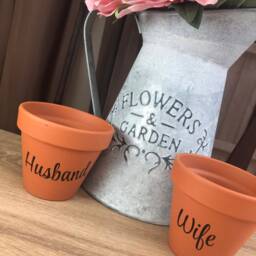 Husband Plant Pot Unique Garden Gift - thumbnail 2
