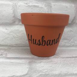 Husband Plant Pot Unique Garden Gift - thumbnail 3