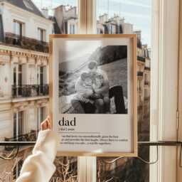 Personalised Dad Print - Gift Birthday Gift, Photo Print, Gifts For - thumbnail 2