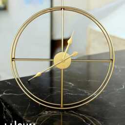 67cm Super Silent Golden Minimalist Classic Wall Clock Quiet Non-Ticking Quartz - thumbnail 3