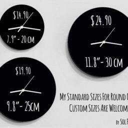 Rainbow Eucalyptus Tree Wall Clock - thumbnail 2