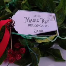 Personalised Magical Santa Key - Christmas Eve Box Decoration Tradition - thumbnail 3