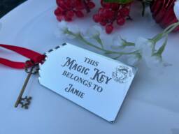 Personalised Magical Santa Key - Christmas Eve Box Decoration Tradition