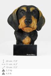 Dachshund, Dog Marble Statue, Painted, Limited Edition, Make Your Own Artdog