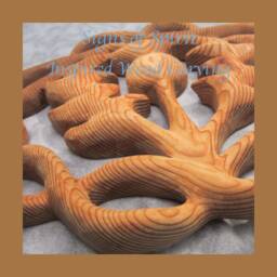 Scottish Thistle in Celtic Knot Braid Wood Carving Emblem Of Scotland Heritage Home Outlander Highlander Wall Art - thumbnail 3
