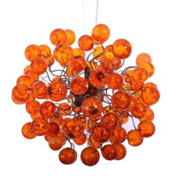 Orange Ceiling Light, Hanging Bubble Lighting For Dining Room, Bedroom Or Children Room - thumbnail 3