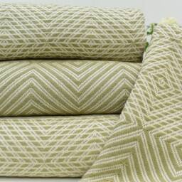 "Turkish Blanket, Organic Blanket, Bedding Bedspread, 75"" X 87" - thumbnail 2