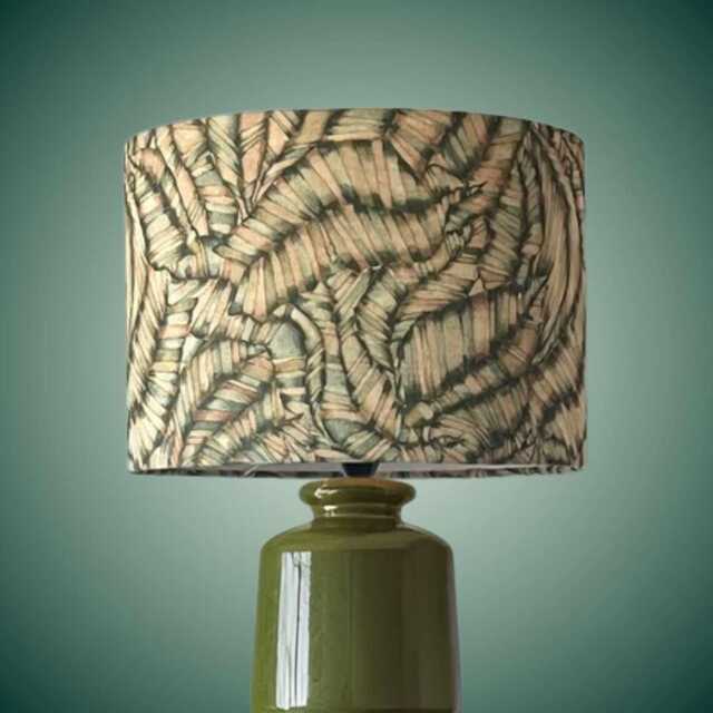 Voyage Maison Musa Kiwi Drum Lampshade - image 1