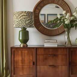Voyage Maison Musa Kiwi Drum Lampshade - thumbnail 2