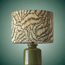 Voyage Maison Musa Kiwi Drum Lampshade - thumbnail 1