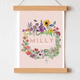 Personalise For Free Wild in Spirit Greeting Card/Art Print - thumbnail 1
