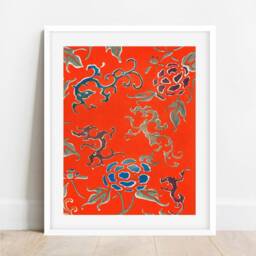 Watanabe Seitei Japanese Floral Art Print Vintage Japan Illustration - thumbnail 2