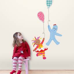 Igglepiggle & Upsy Daisy Balloon, in The Night Garden Wall Sticker Pack