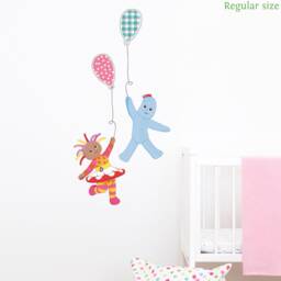Igglepiggle & Upsy Daisy Balloon, in The Night Garden Wall Sticker Pack - thumbnail 2