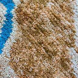 Custom Boujad Rug Authentic Berber Moroccan Wool Carpet - thumbnail 4