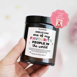 Leaving Gift For Work Bestie Wife - Best Friend Her Birthday Sister Thinking Of You Mum Candle - thumbnail 1