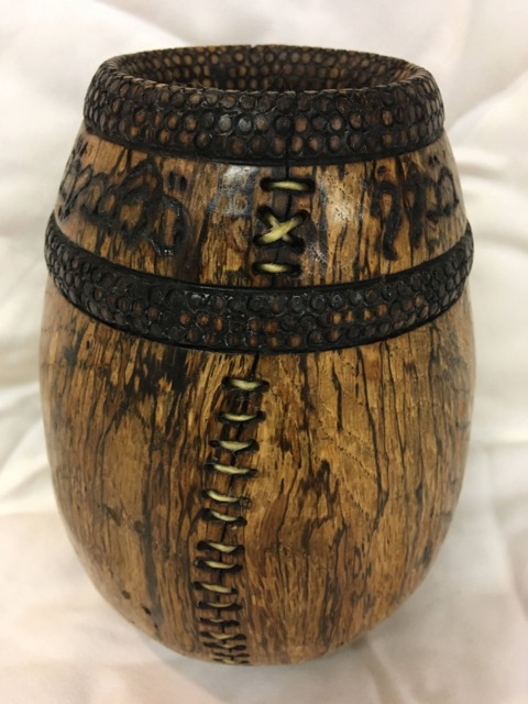 Hand-Turned Oak Bowl