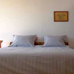 Urmia - Striped Duvet Set Blue/Grey & Off-White Unbleached Ranforce 100% Cotton - thumbnail 3