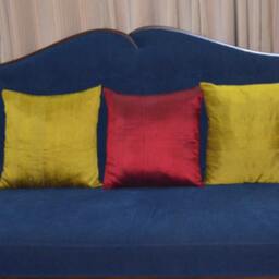 Dark Mustard Dupioni Pure Silk Cushion Cover-Code 63 12x12, 12x16, 12x20, 14x20, 14x24, 16x16, 18x18, 20x20, 22x22, 24x24 & 26x26 - thumbnail 4