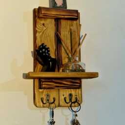 Entryway/Key Holder/Coat Rack - thumbnail 2