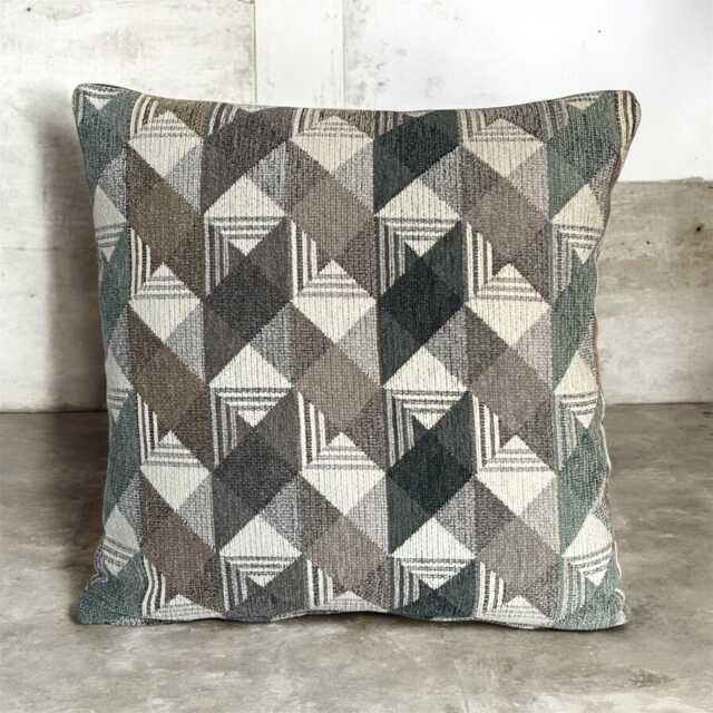1 X Brown Beige Teal Seafoam Blue Grey Cushion Cover 16 - image 1