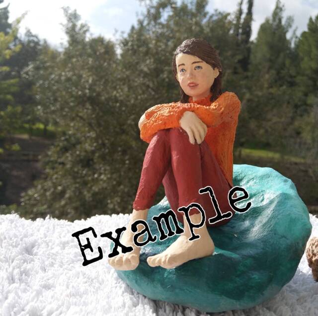 Custom Figure Of A Young Girl - image 1