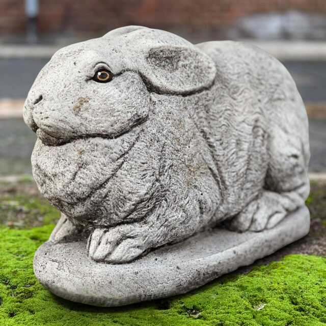 Large Rabbit Statue Concrete Bunny Sculpture Handmade Farm Animal Figurine Outdoor Backyard Ornament Cement Art Farmhouse Decor Gift - image 1
