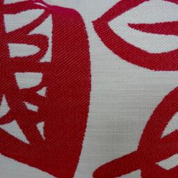 Magenta Chenille Decorative Pillow Cover, Raspberry Lumbar Cushion, Hot Pink, 12 X 20 - thumbnail 3