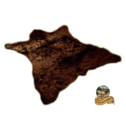 Plush Faux Fur Bear Rug - Shaggy Accent Rug, Animal Friendly - thumbnail 2