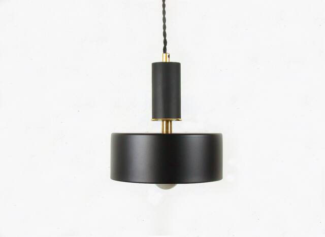Modern Industrial Black Pendant Lamp - Ceiling Light Fixture Dining - image 1