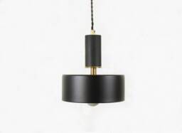 Modern Industrial Black Pendant Lamp - Ceiling Light Fixture Dining - thumbnail 1